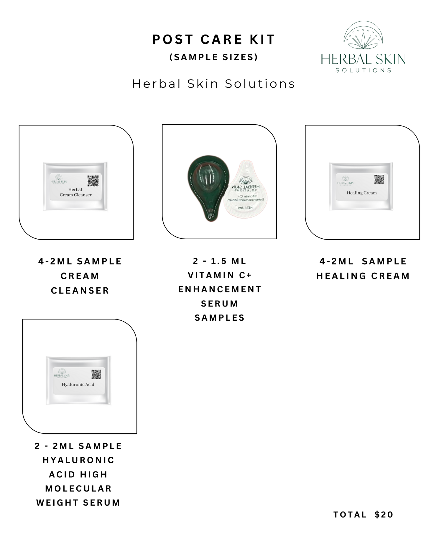 Micro-Needling Post Care Set (Samples)